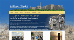 Desktop Screenshot of lechaimtours.com